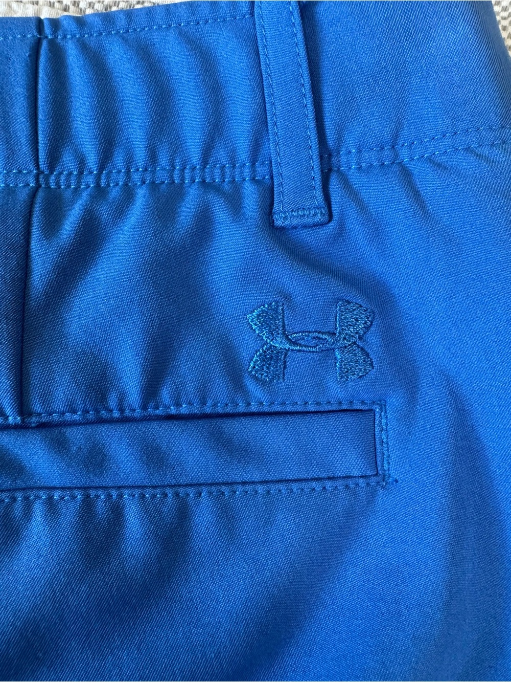 Under Armour Women’s Fitted Performance Shorts Blue Size 6 4” Inseam - Picture 9 of 13